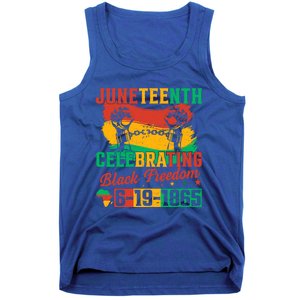 Celebrating Black Freedom 1865 Juneteenth African American Gift Tank Top