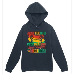 Celebrating Black Freedom 1865 Juneteenth African American Gift Urban Pullover Hoodie