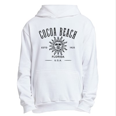 Cocoa Beach Florida Retro Souvenir Urban Pullover Hoodie