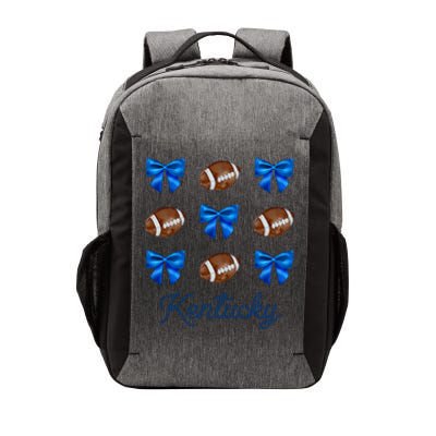 Coquette Bow Football Kentucky Lover Vector Backpack