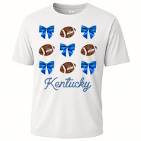 Coquette Bow Football Kentucky Lover Performance Shirt