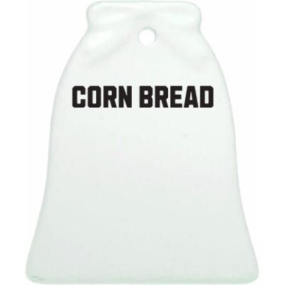 Corn Bread Funny Costume Halloween Ceramic Bell Ornament