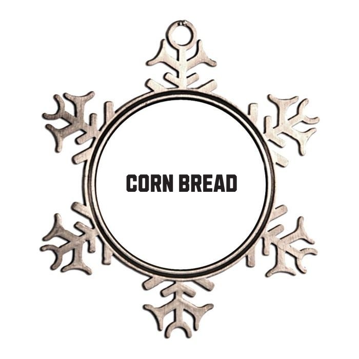 Corn Bread Funny Costume Halloween Metallic Star Ornament