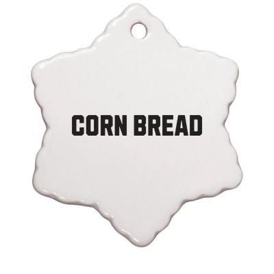 Corn Bread Funny Costume Halloween Ceramic Star Ornament