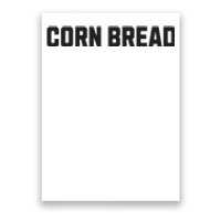 Corn Bread Funny Costume Halloween Poster