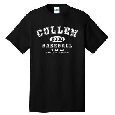 Cullen Baseball Forks Washington Home Of Thunderball Tall T-Shirt