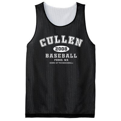 Cullen Baseball Forks Washington Home Of Thunderball Mesh Reversible Basketball Jersey Tank