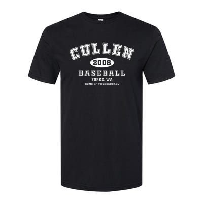 Cullen Baseball Forks Washington Home Of Thunderball Softstyle CVC T-Shirt