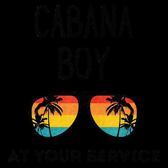 Cabana Boy Funny Summer Pool Party Bartender Bartending 16oz Travel Tumbler