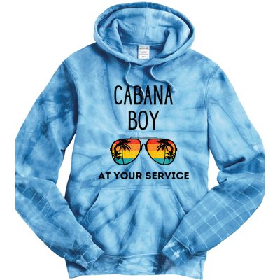 Cabana Boy Funny Summer Pool Party Bartender Bartending Tie Dye Hoodie