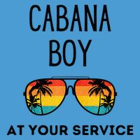 Cabana Boy Funny Summer Pool Party Bartender Bartending Tie Dye Hoodie