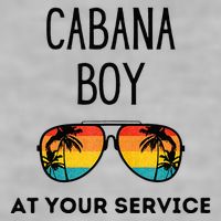 Cabana Boy Funny Summer Pool Party Bartender Bartending Ladies PosiCharge Tri-Blend Wicking Tank