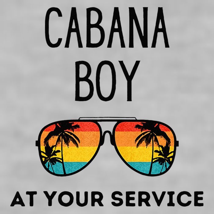 Cabana Boy Funny Summer Pool Party Bartender Bartending Ladies PosiCharge Tri-Blend Wicking Tank