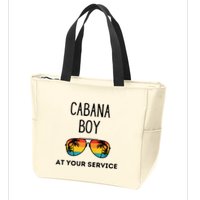 Cabana Boy Funny Summer Pool Party Bartender Bartending Zip Tote Bag
