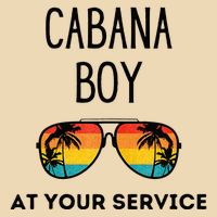Cabana Boy Funny Summer Pool Party Bartender Bartending Zip Tote Bag