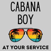 Cabana Boy Funny Summer Pool Party Bartender Bartending Tie-Dye T-Shirt