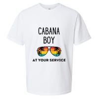 Cabana Boy Funny Summer Pool Party Bartender Bartending Sueded Cloud Jersey T-Shirt