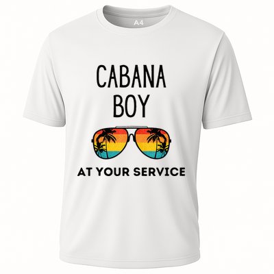 Cabana Boy Funny Summer Pool Party Bartender Bartending Performance Shirt