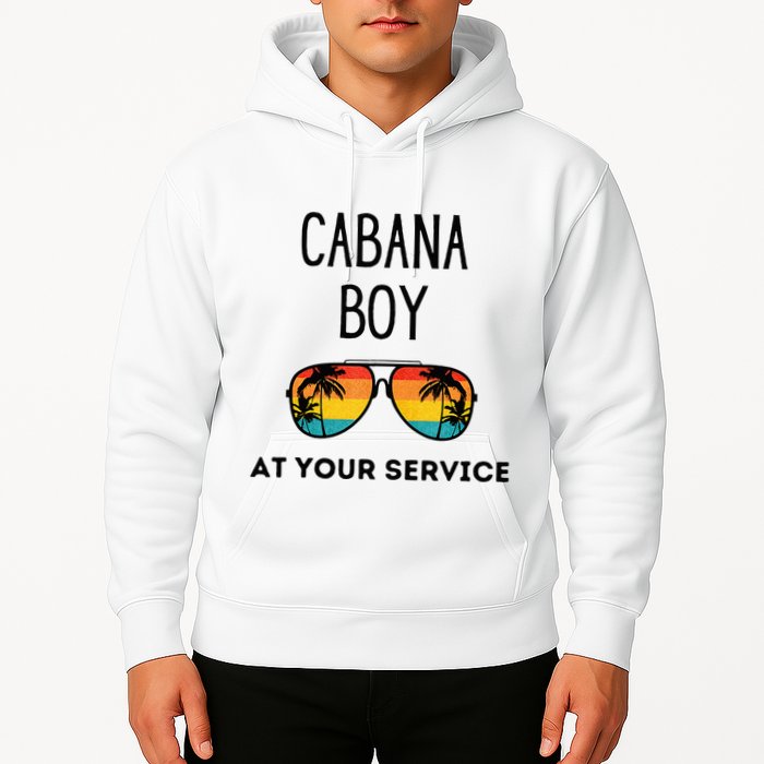 Cabana Boy Funny Summer Pool Party Bartender Bartending Hoodie