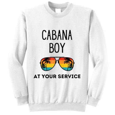 Cabana Boy Funny Summer Pool Party Bartender Bartending Sweatshirt