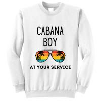 Cabana Boy Funny Summer Pool Party Bartender Bartending Sweatshirt