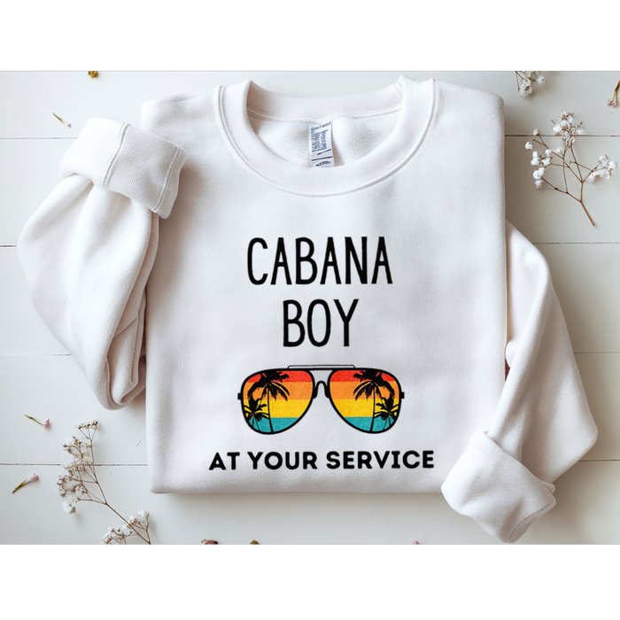 Cabana Boy Funny Summer Pool Party Bartender Bartending Sweatshirt