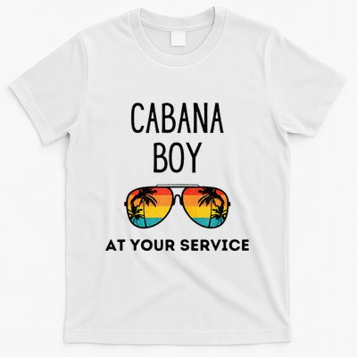Cabana Boy Funny Summer Pool Party Bartender Bartending T-Shirt
