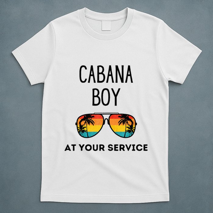 Cabana Boy Funny Summer Pool Party Bartender Bartending T-Shirt