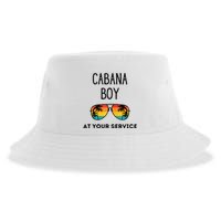 Cabana Boy Funny Summer Pool Party Bartender Bartending Sustainable Bucket Hat