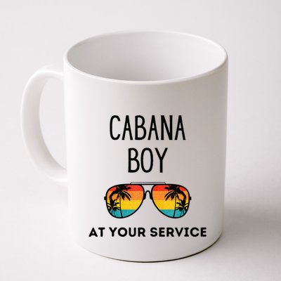 Cabana Boy Funny Summer Pool Party Bartender Bartending Mug