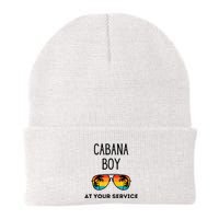 Cabana Boy Funny Summer Pool Party Bartender Bartending Beanie