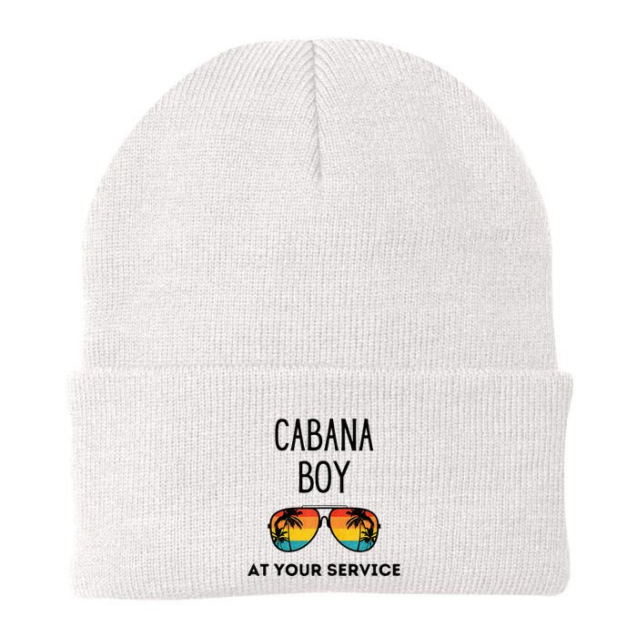 Cabana Boy Funny Summer Pool Party Bartender Bartending Beanie