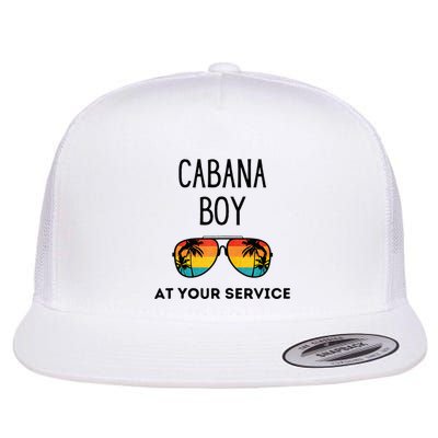 Cabana Boy Funny Summer Pool Party Bartender Bartending Flatbill Hat