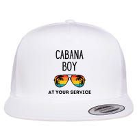 Cabana Boy Funny Summer Pool Party Bartender Bartending Flatbill Hat