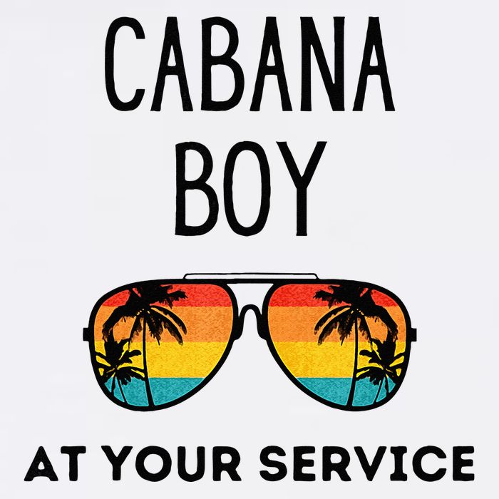 Cabana Boy Funny Summer Pool Party Bartender Bartending Flatbill Hat
