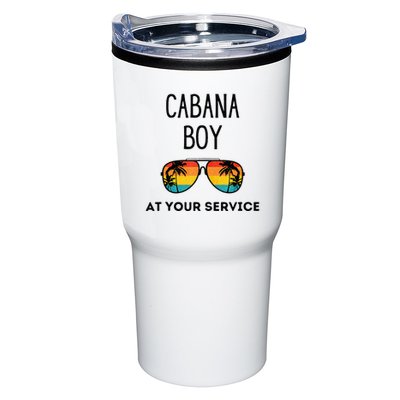 Cabana Boy Funny Summer Pool Party Bartender Bartending Tumbler