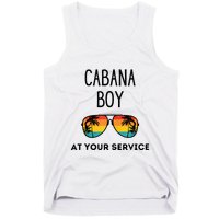 Cabana Boy Funny Summer Pool Party Bartender Bartending Tank Top