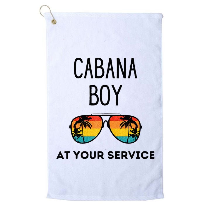 Cabana Boy Funny Summer Pool Party Bartender Bartending Golf Towel
