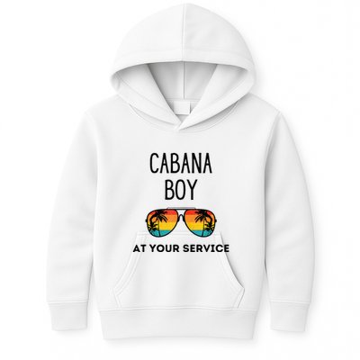 Cabana Boy Funny Summer Pool Party Bartender Bartending Kids Hoodie