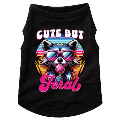 Cute But Feral Funny Trash Panda Doggie Tank
