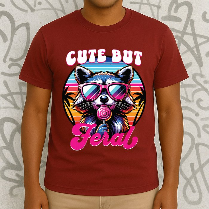 Cute But Feral Funny Trash Panda T-Shirt