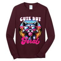 Cute But Feral Funny Trash Panda Tall Long Sleeve T-Shirt