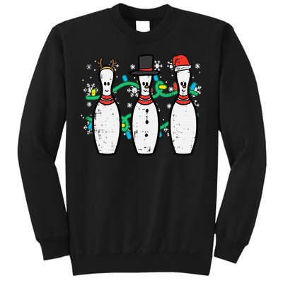 Christmas Bowling Funny Xmas Sports Bowler Sweatshirt