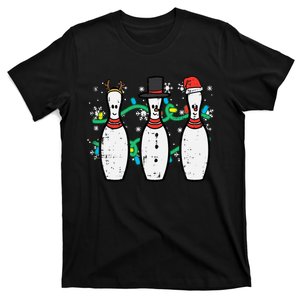 Christmas Bowling Funny Xmas Sports Bowler T-Shirt