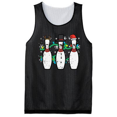 Christmas Bowling Funny Xmas Sports Bowler Mesh Reversible Basketball Jersey Tank