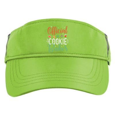 Cookie Baker Funny Christmas Couples Matching Adult Drive Performance Visor