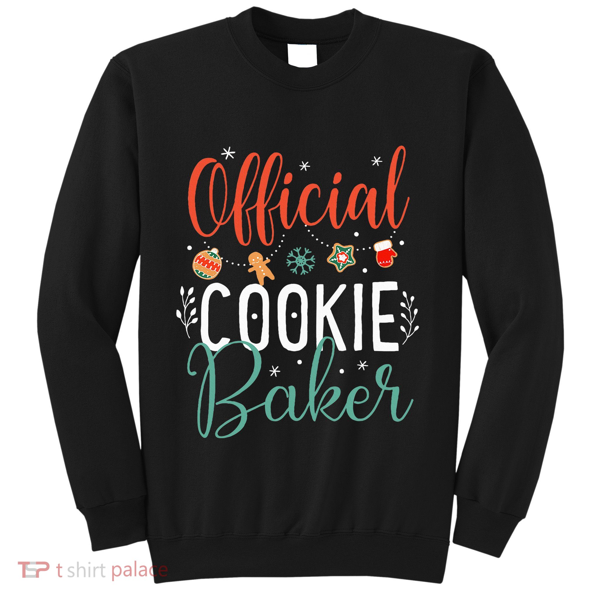 Cookie Baker Funny Christmas Couples Matching Sweatshirt