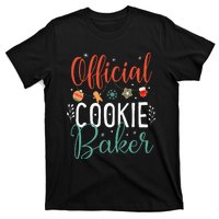 Cookie Baker Funny Christmas Couples Matching T-Shirt