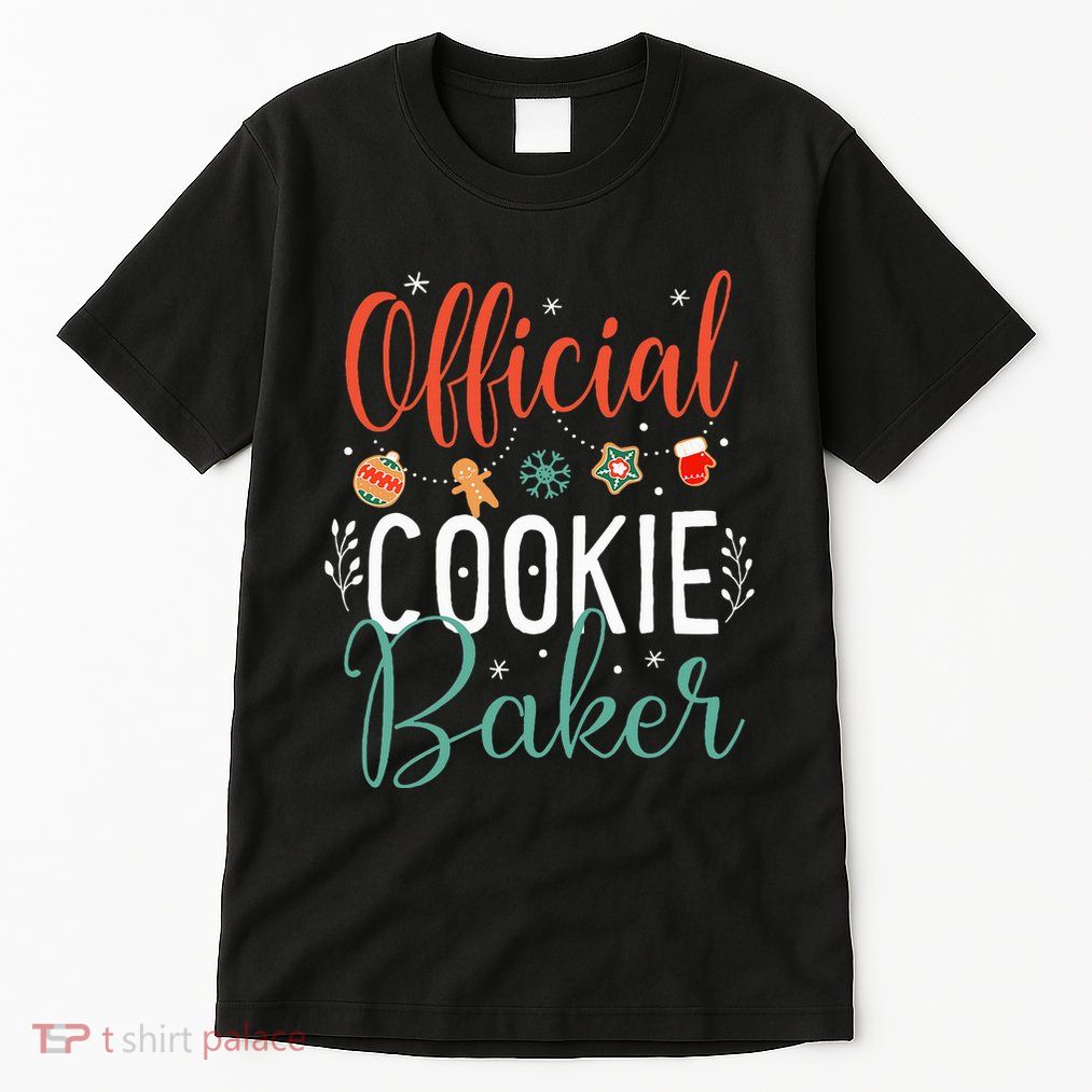 Cookie Baker Funny Christmas Couples Matching Tall T-Shirt