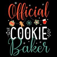Cookie Baker Funny Christmas Couples Matching 16 in Basic Backpack